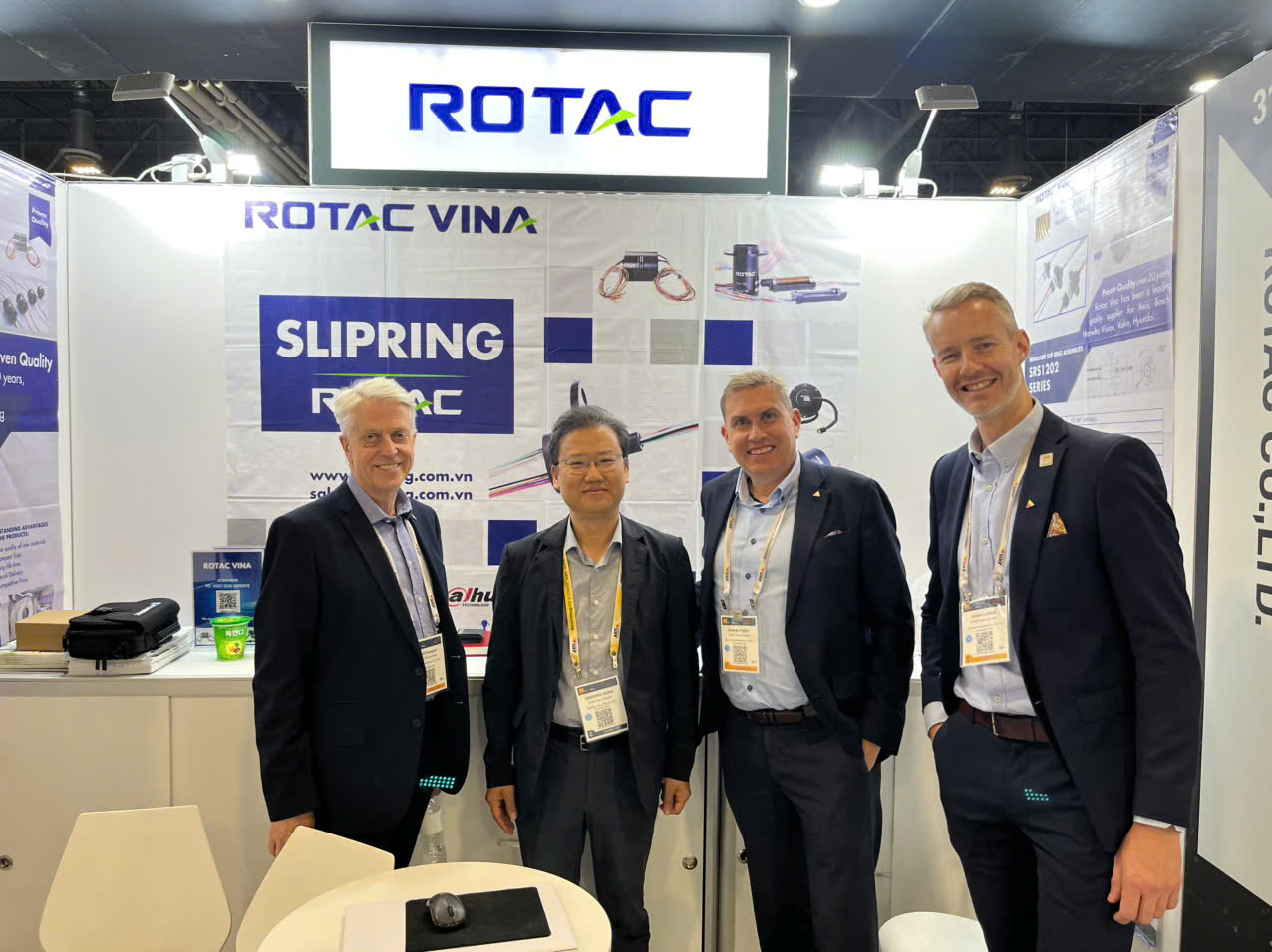 Công ty ROTAC Co., Ltd. đã tham gia Triển lãm Quốc tế ISC WEST 2025
